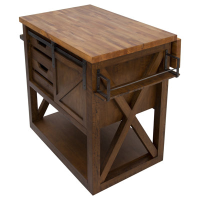 Jaren Kitchen Island by Gracie Oaks
