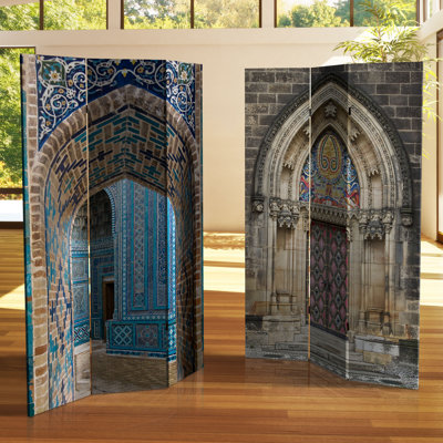 Wilsonville 3 Panel Room Divider