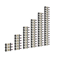 Indurial 126 Bottle Wall Mounted Wine Bottle Rack by Rebrilliant