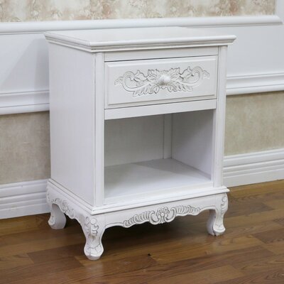 Aodee 1 Drawer Nightstand by Lark Manor