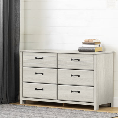 Cubby 6-Drawer Dresser by Harriet Bee