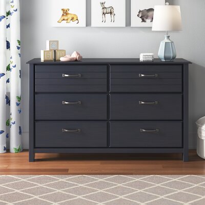 Cubby 6-Drawer Dresser by Harriet Bee