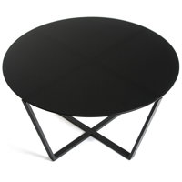 Moby Cross Legs Coffee Table by Ebern Designs