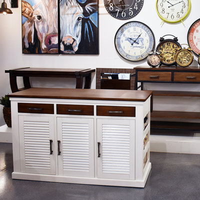 Amber-Lee Kitchen Island by Lark Manor