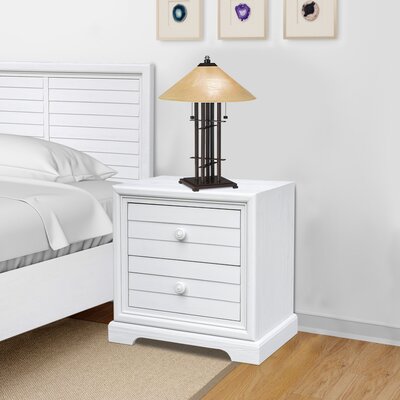 Natthew 2 Drawer Nightstand