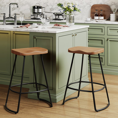 Abreu Swivel Bar & Counter Stool by Steelside