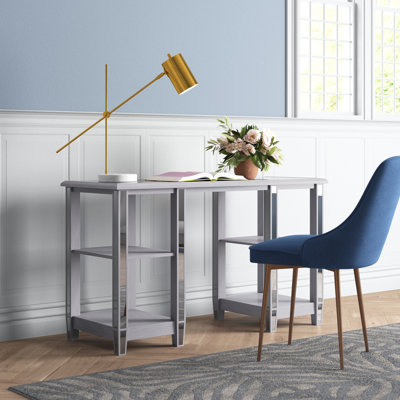 Lizbella Glass Writing Desk by Mercer41