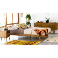 Saaima Solid Wood Platform 3 Piece Bedroom Set by Corrigan Studio
