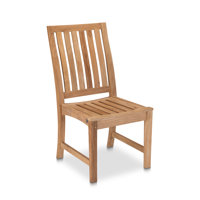 Windridge Teak Patio Dining Side Chair by Red Barrel Studio