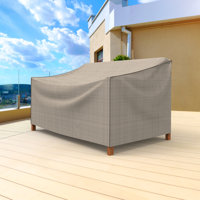 Miguel Outdoor Loveseat Cover by Arlmont & Co.