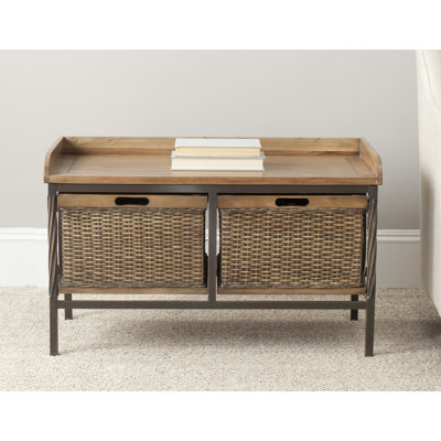 Miyu Drawer Storage Bench by Charlton Home