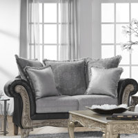 Duplantis Rolled Arm Sofa with Reversible Cushions by Lark Manor
