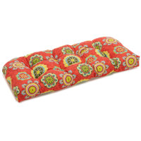 Indoor/Outdoor Loveseat/Sofa Cushion by Winston Porter