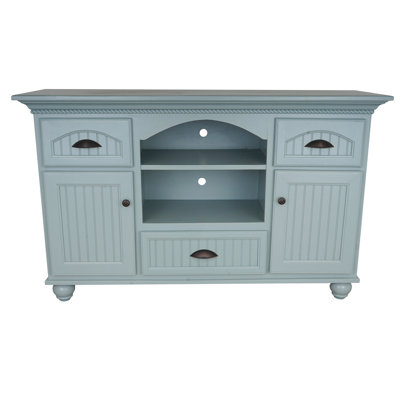 South Perth Solid Wood TV Stand for TVs up to 65" by August Grove