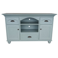 South Perth Solid Wood TV Stand for TVs up to 65" by August Grove