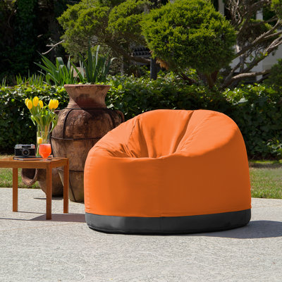 Palmetto Large Round Outdoor Bean Bag Club Chair by Brayden Studio