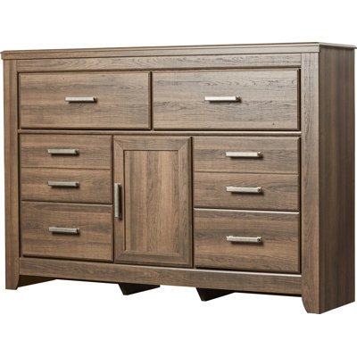 Keicha 6 Drawer 61.26" W Combo Dresser by Loon Peak