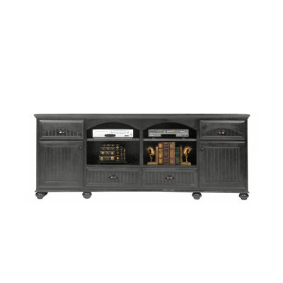 South Perth Solid Wood TV Stand for TVs up to 88" by August Grove