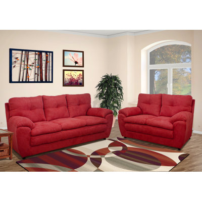 Roussel 2 Piece Living Room Set
