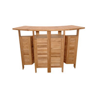 Broseley Teak Home Bar by Arlmont & Co.