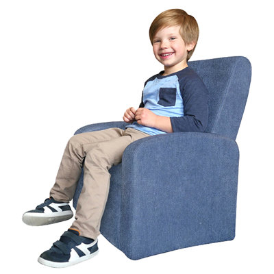 Rona Kids Recliner and Ottoman by Harriet Bee