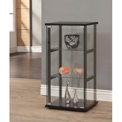 Benge Curio Cabinet by Orren Ellis