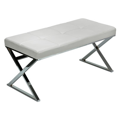 Broady Upholstered Bench by Ebern Designs
