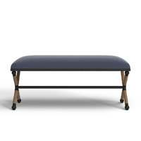 Milana Metal Bench by Birch Lane