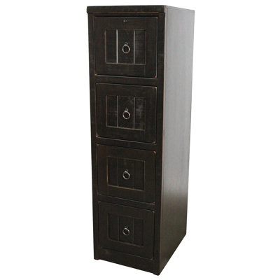 Raina 4-Drawer Vertical Filing Cabinet by Rosalind Wheeler