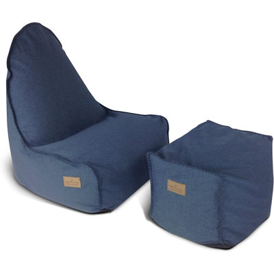 Large Bean Bag Chair & Lounger by Ebern Designs