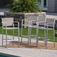 Caggiano Outdoor 29.5" Patio Bar Stool