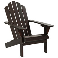 Solid Wood Adirondack Chair by Breakwater Bay