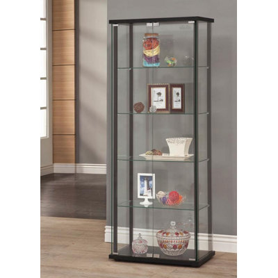 Benge Curio Cabinet by Orren Ellis