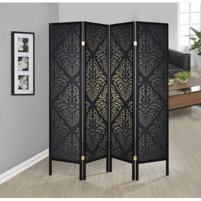 Ackerly 4 Panel 5.9ft Room Divider