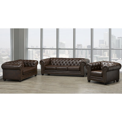 Ornellas 3 Piece Living Room Set by Astoria Grand
