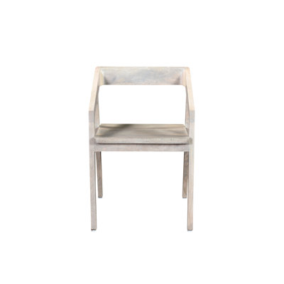 Hollingsworth Solid Wood Arm Chair by Laurel Foundry Modern Farmhouse