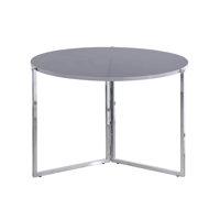 Yeilani 43" Round Foldaway Dining Table by Ebern Designs