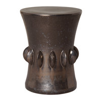Moonya Ceramic Garden Stool by World Menagerie