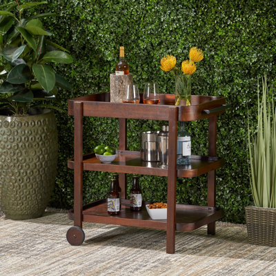Hebe Zander Valley Bar Cart by Millwood Pines