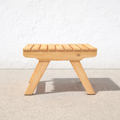 Bullock Wooden Side Table by AllModern