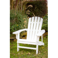 Kalista Wood Adirondack Chair by Highland Dunes
