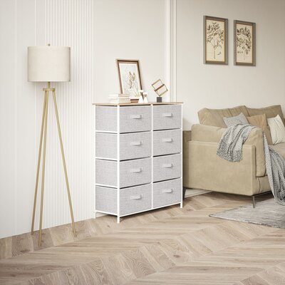 8 Drawers - Fabric Storage Tower by Ebern Designs
