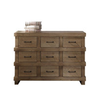 Buckmaster 9 Drawer Double Dresser by Viv + Rae