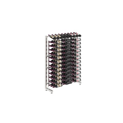 Illinois 117 Bottle Floor Wine Bottle Rack by Rebrilliant