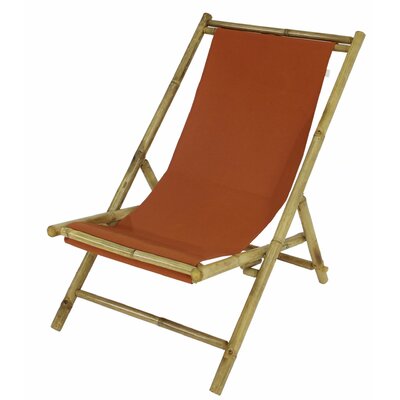 Kristi Folding Deck Chair by Bay Isle Home