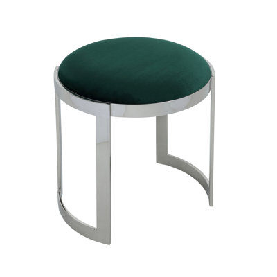 Nouri Metal Vanity Stool by Joss & Main