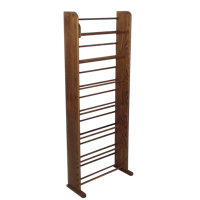 Dowel-Style Wooden DVD/VHS Rack - 05 Series by Rebrilliant