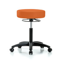 Dorella PERCH 360 Degree Height Adjustable Swivel Stool | Desk Height 18-23" by Orren Ellis