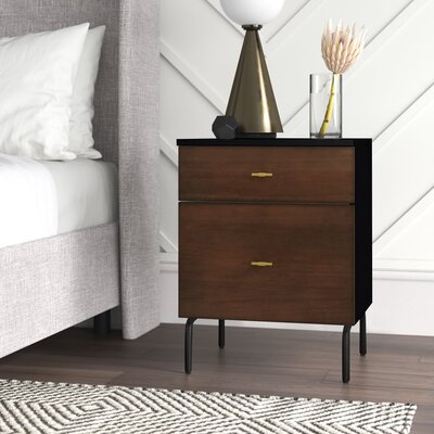 Linaris 2 - Drawer Nightstand by Ivy Bronx