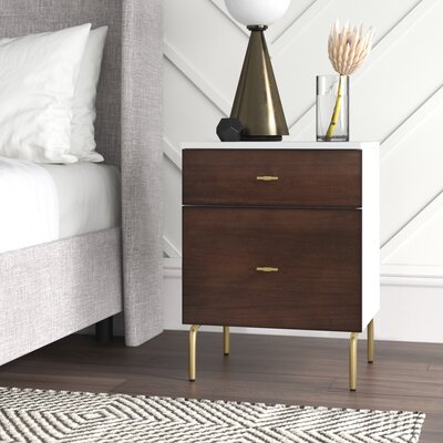 Linaris 2 - Drawer Nightstand by Ivy Bronx